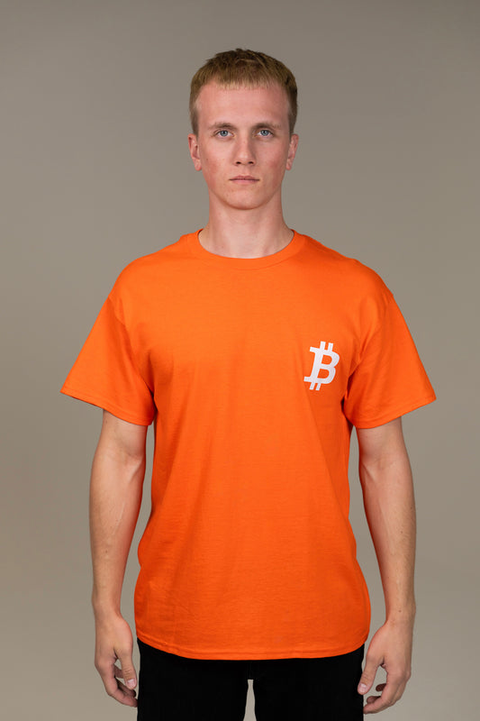 Bitcoin Freedom T-Shirt - Orange
