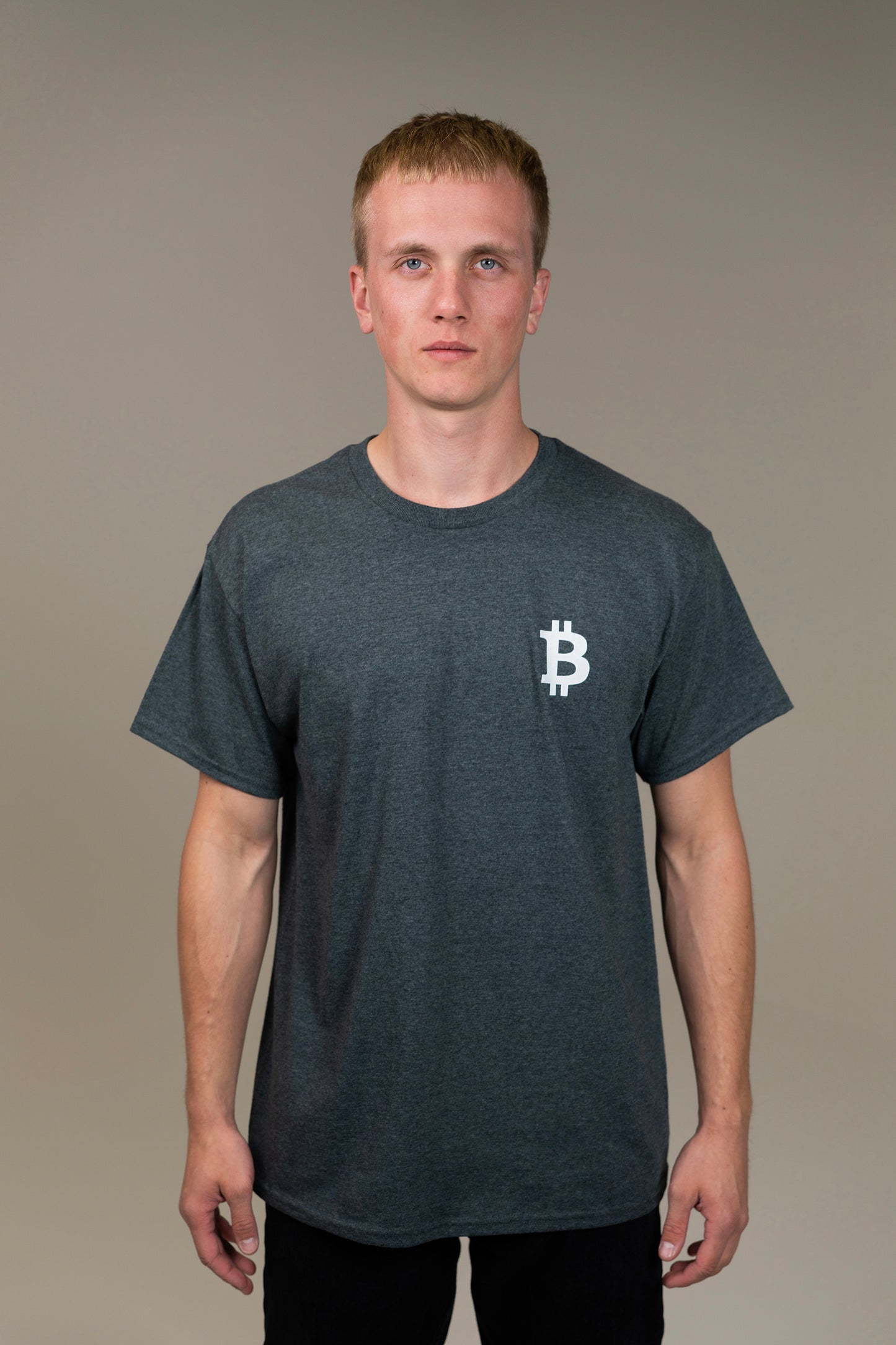 Bitcoin Freedom T-Shirt - Grey