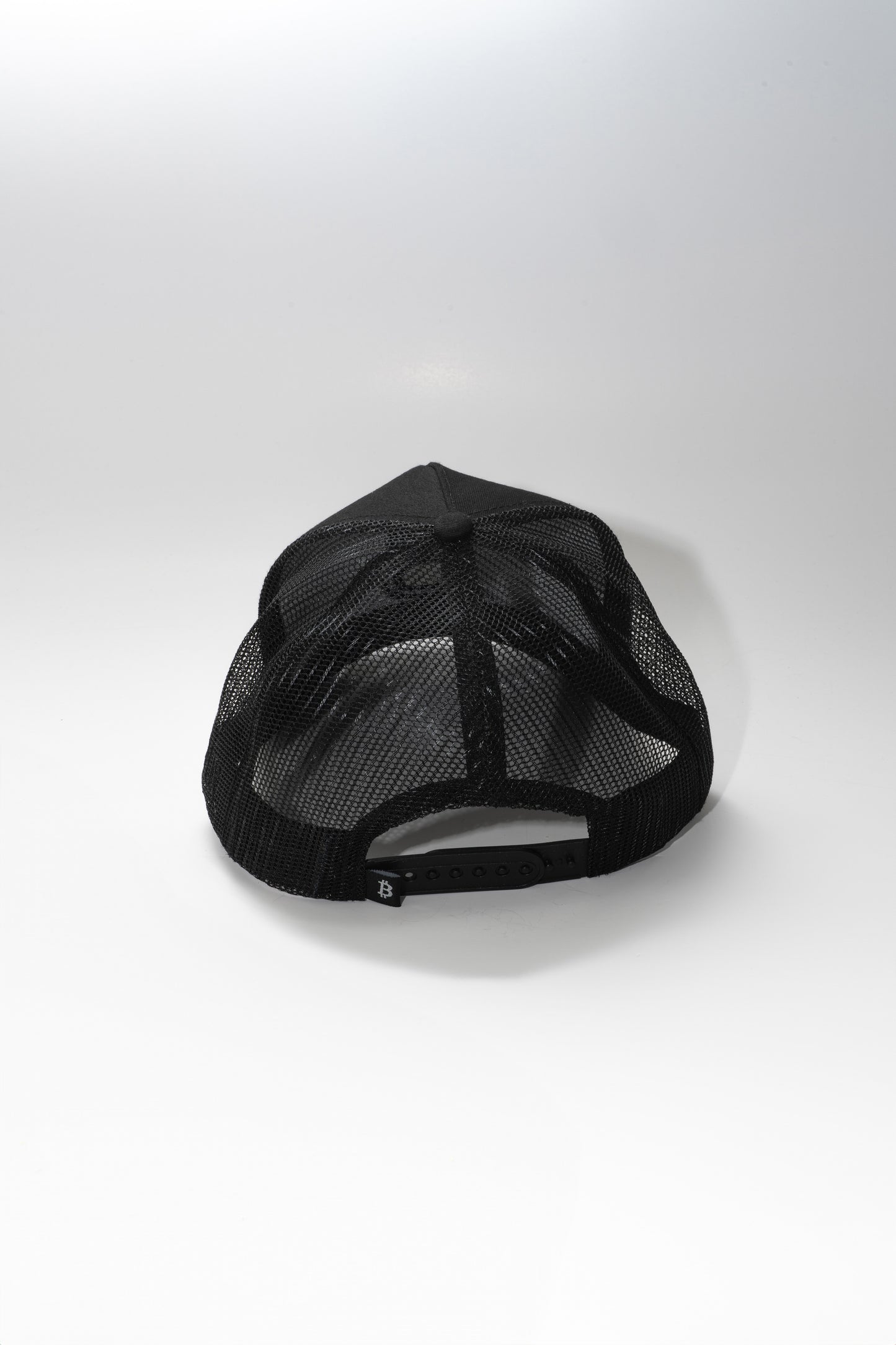 All-Black Bitcoin Trucker Bat (Snapback)