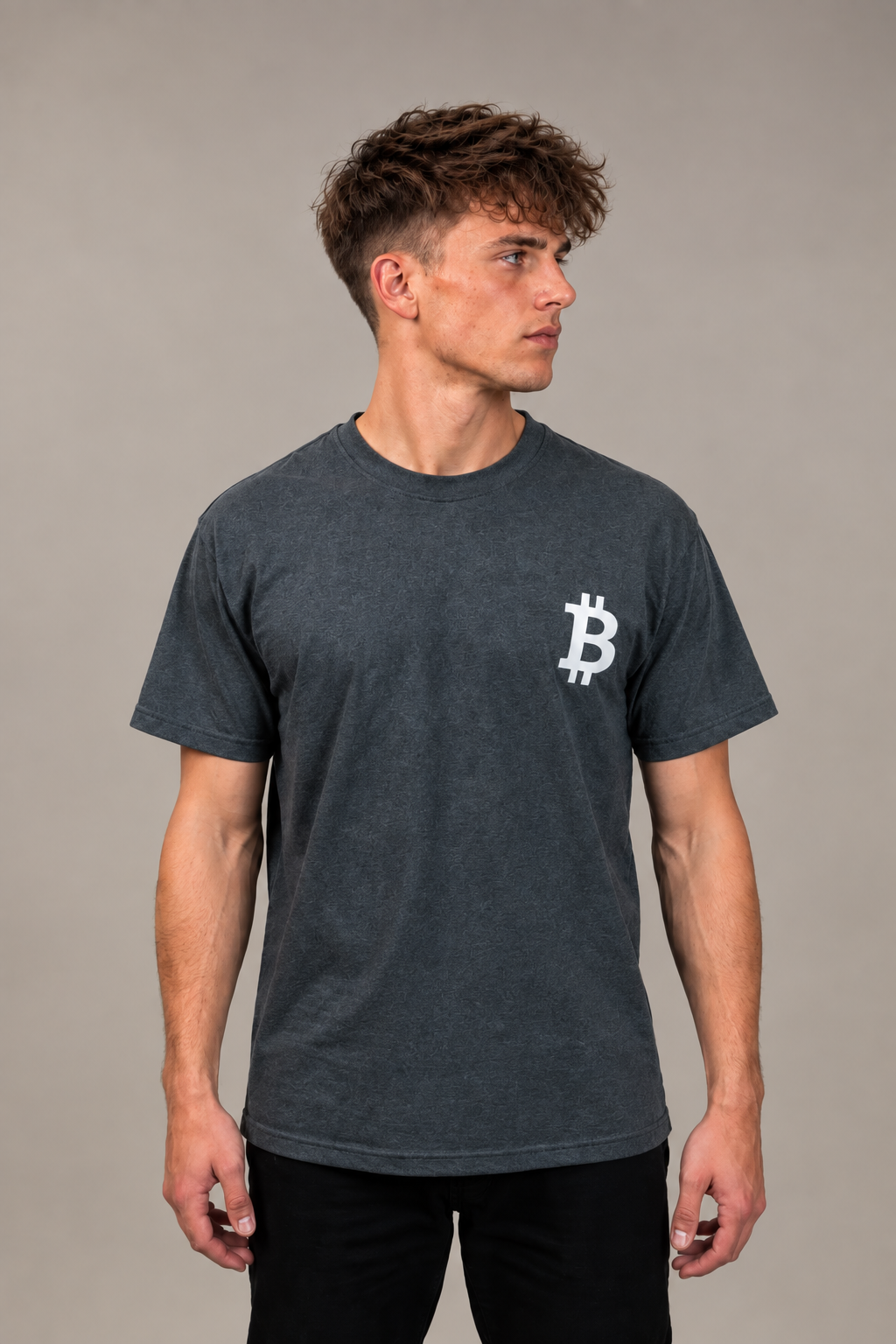 Bitcoin Freedom T-Shirt - Grey