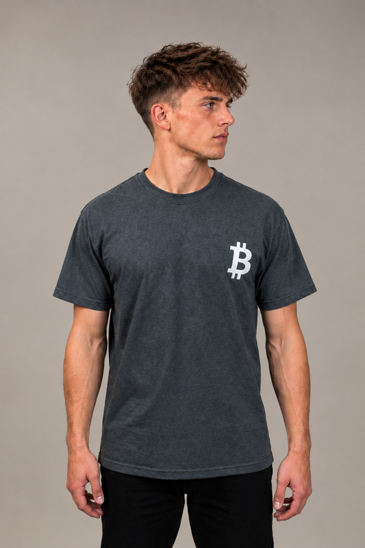 Bitcoin Freedom T-Shirt - Grey