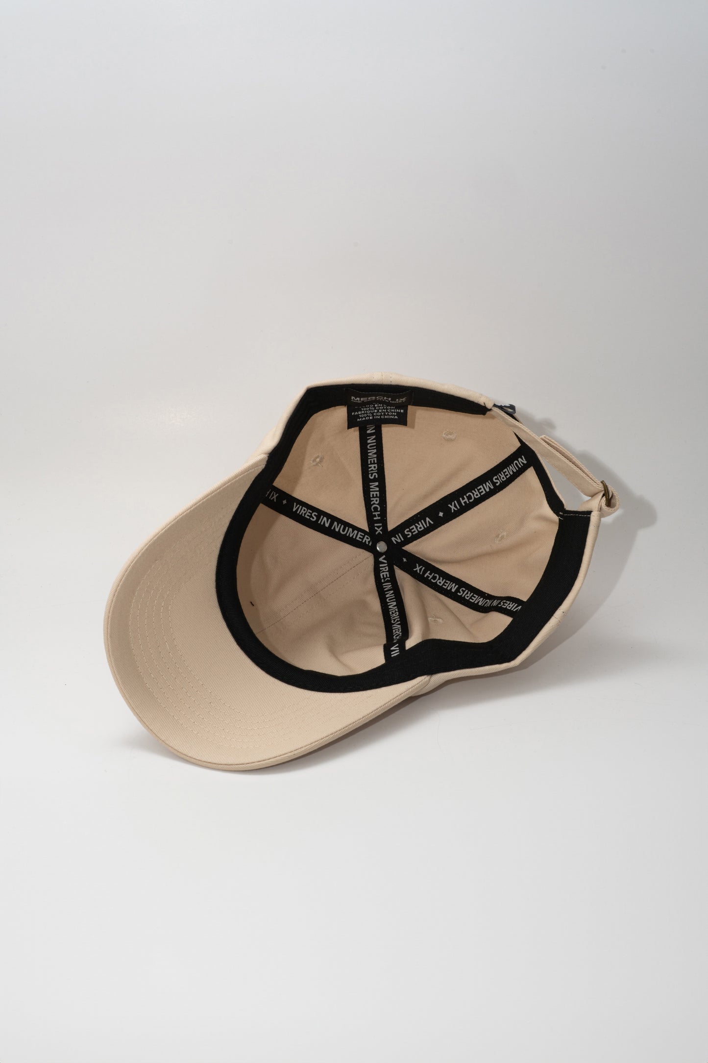 Signature Bitcoin Cap - Beige / Yale Blue (Relaxed-fit)