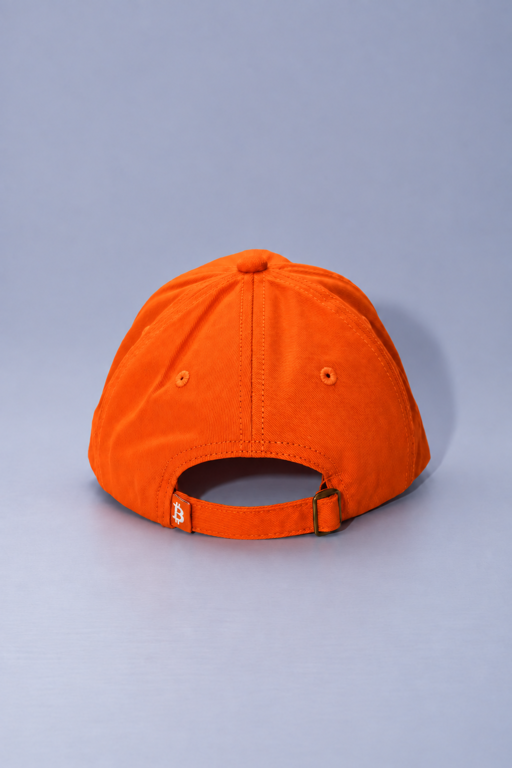 Satoshi Orange Relaxed-Fit Bitcoin Cap
