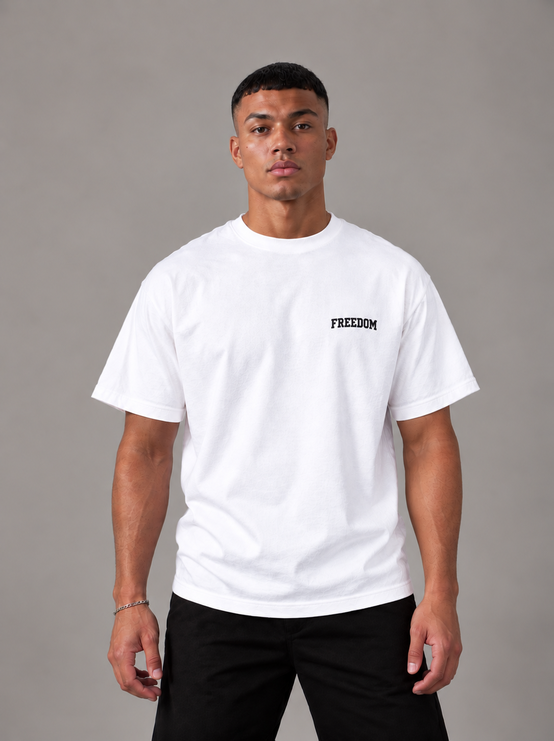 Bitcoin Freedom Comfort Fit T-Shirt – White | Merch IX