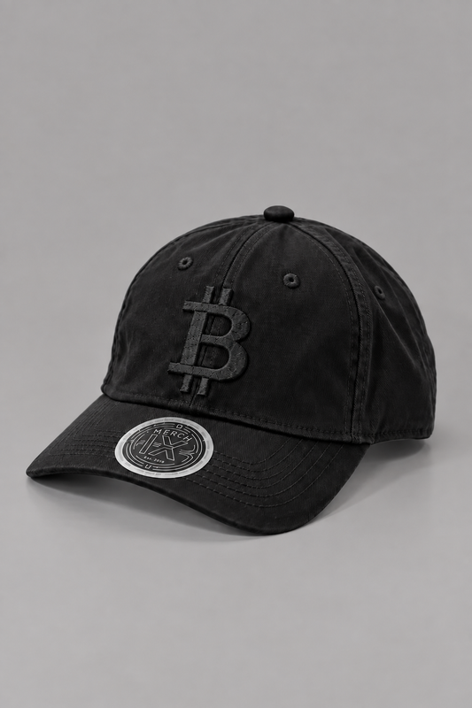 Blackout Bitcoin Hat - Relaxed