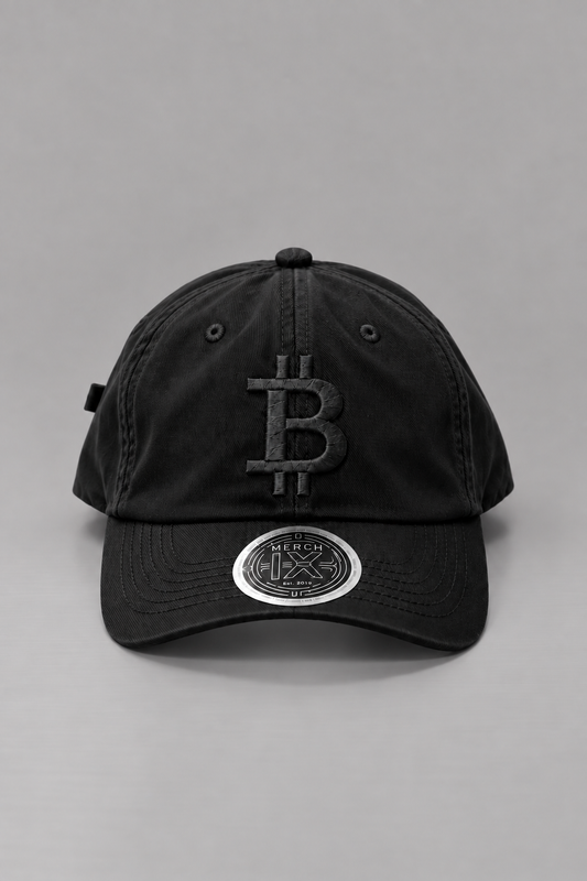 Blackout Bitcoin Hat - Relaxed