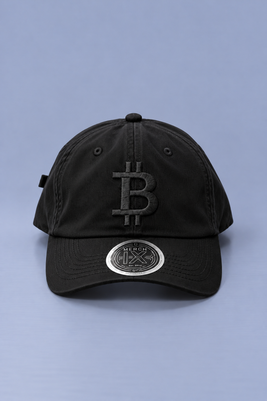 Blackout Bitcoin Hat - Relaxed