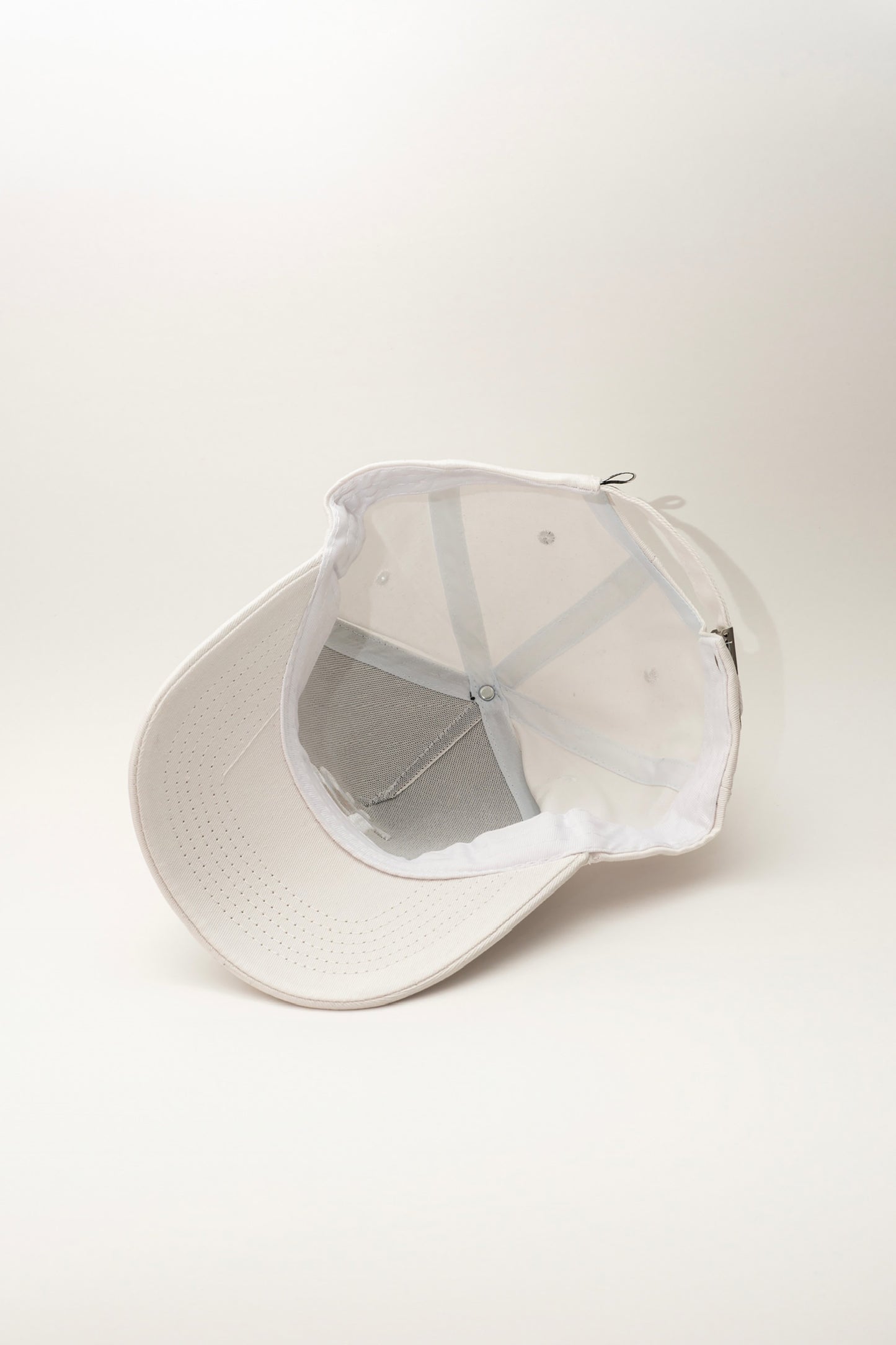 Merch IX All-White Bitcoin Cap (High-Profile Strapback)
