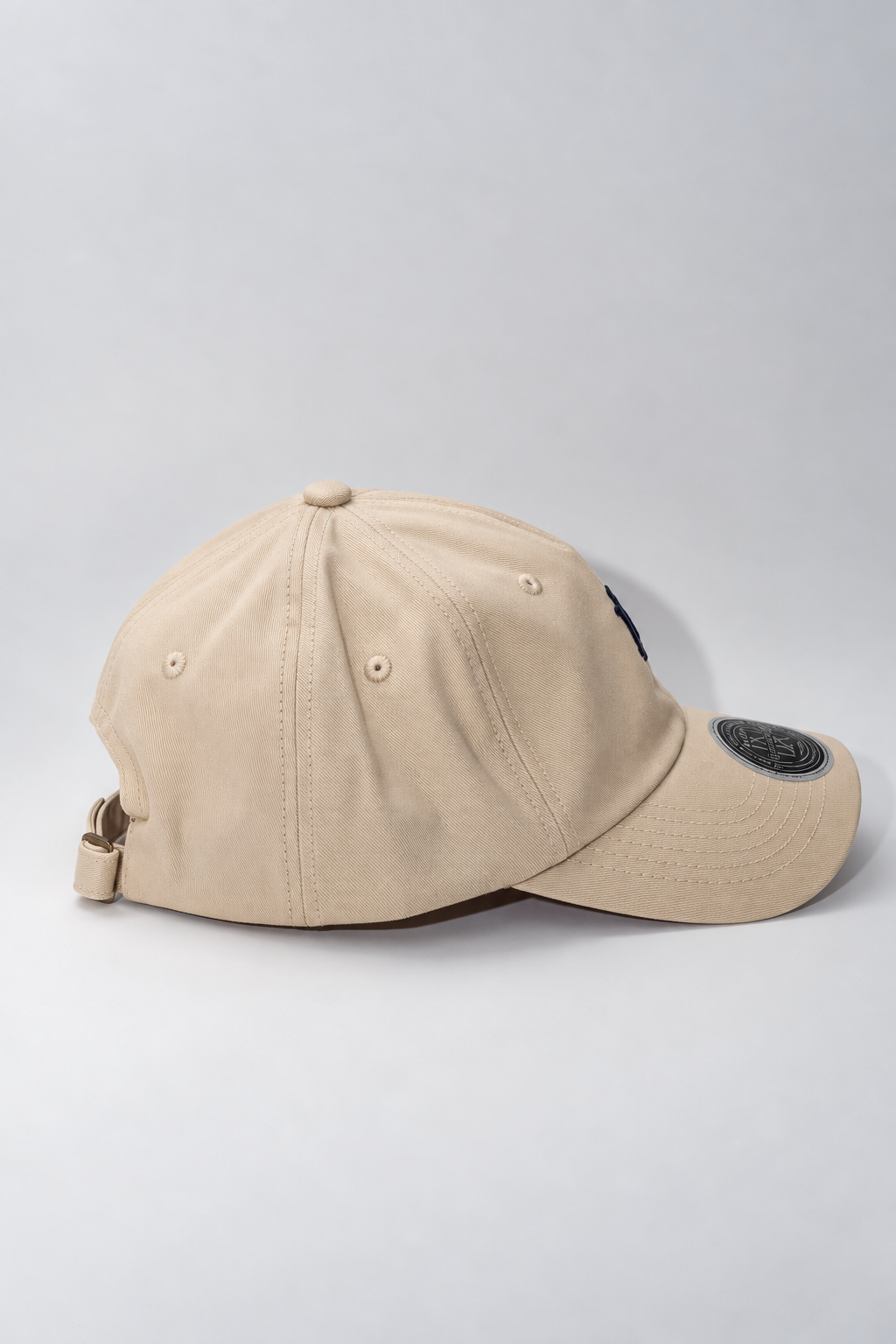 Signature Bitcoin Cap - Beige / Yale Blue (Relaxed-fit)