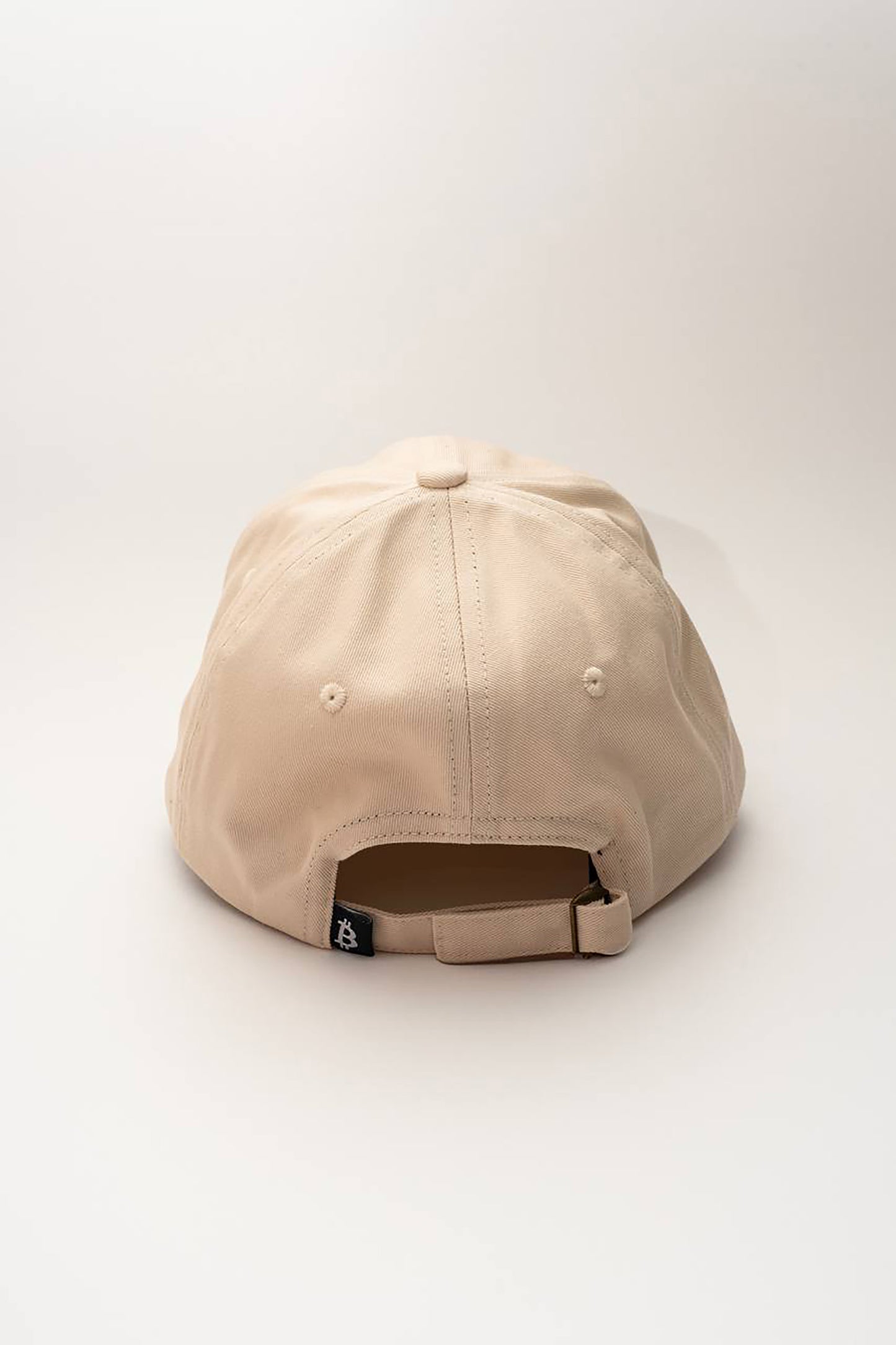 Signature Bitcoin Cap - Beige / Yale Blue (Relaxed-fit)