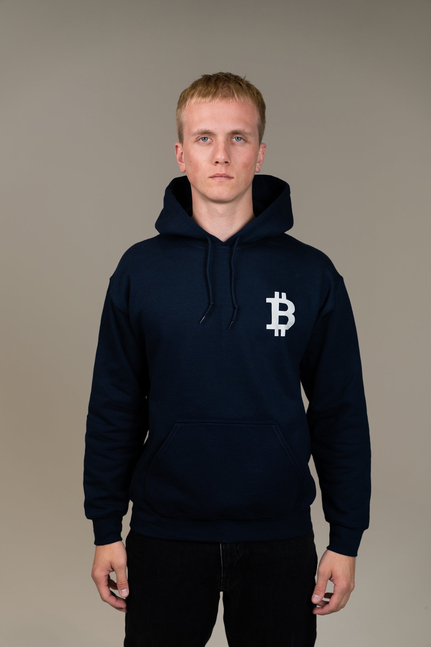 Bitcoin Freedom Hoodie - Navy