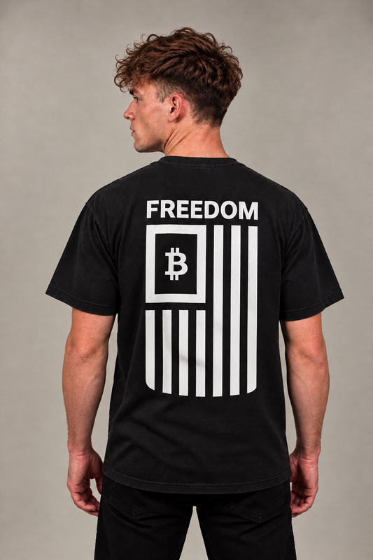 Bitcoin Freedom T-Shirt - Black