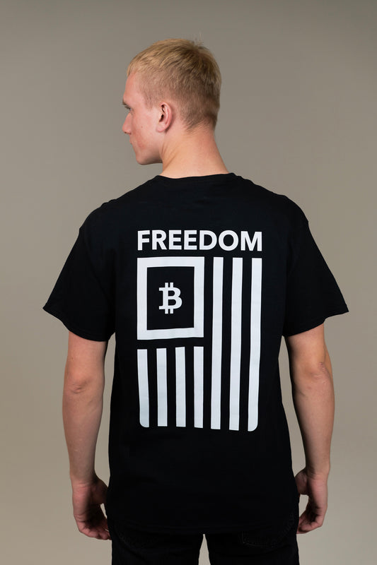 Bitcoin Freedom T-Shirt - Black