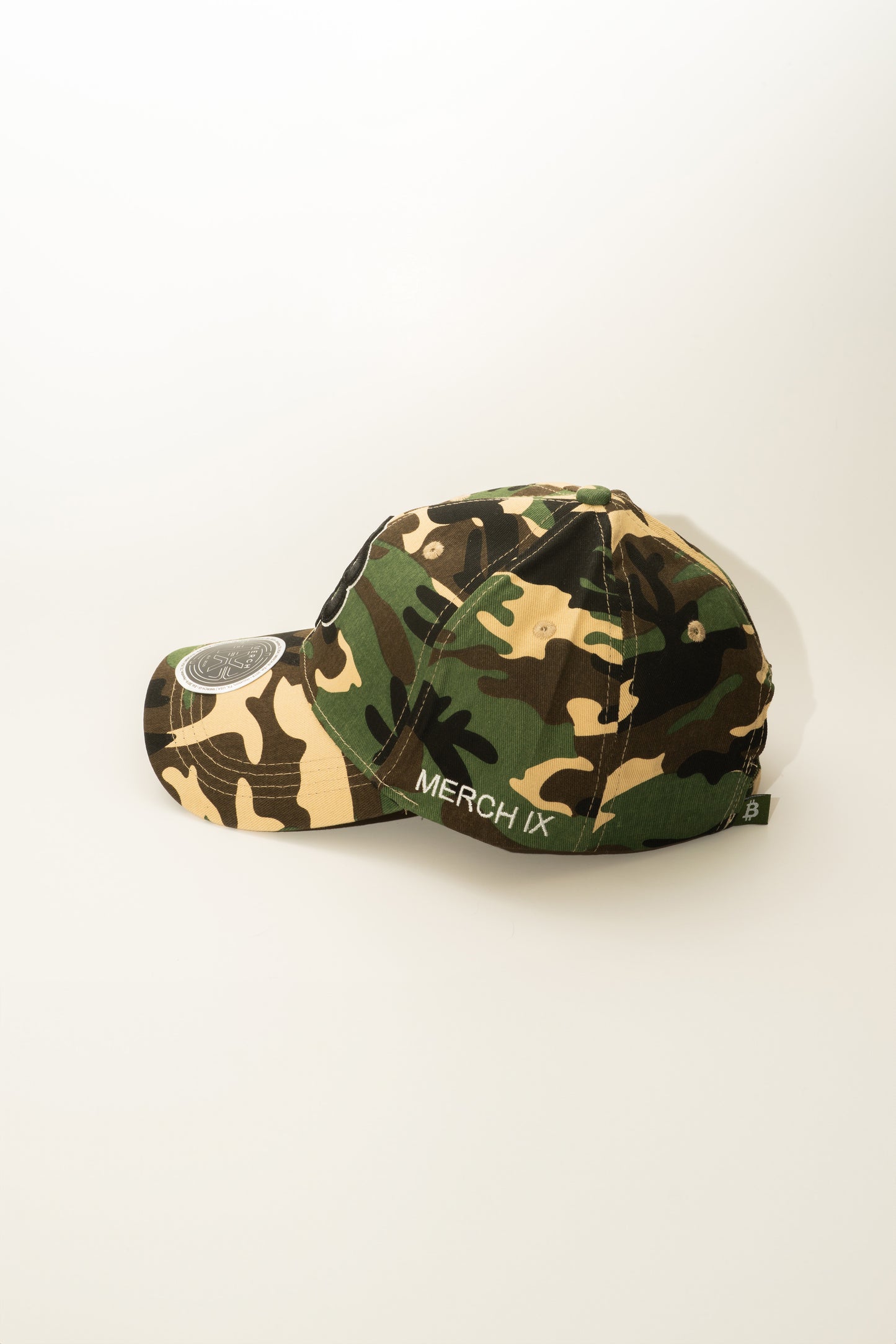 Bitcoin Camouflage Cap - Mid-Profile Strapback
