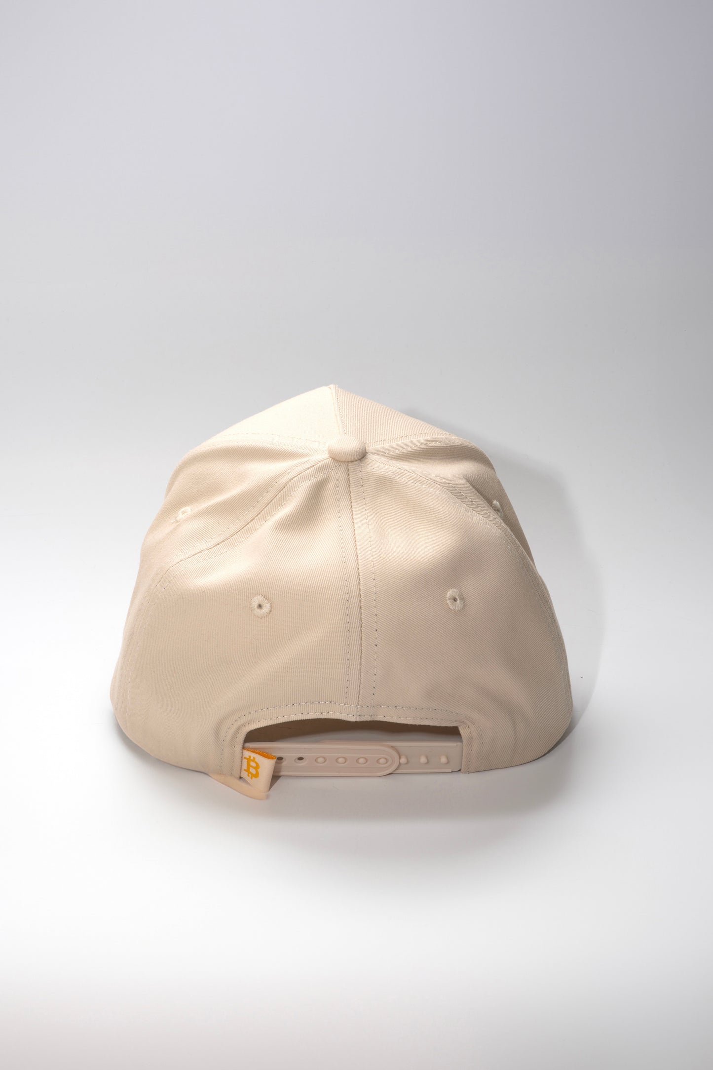 Gold Bitcoin High-Crown Snapback