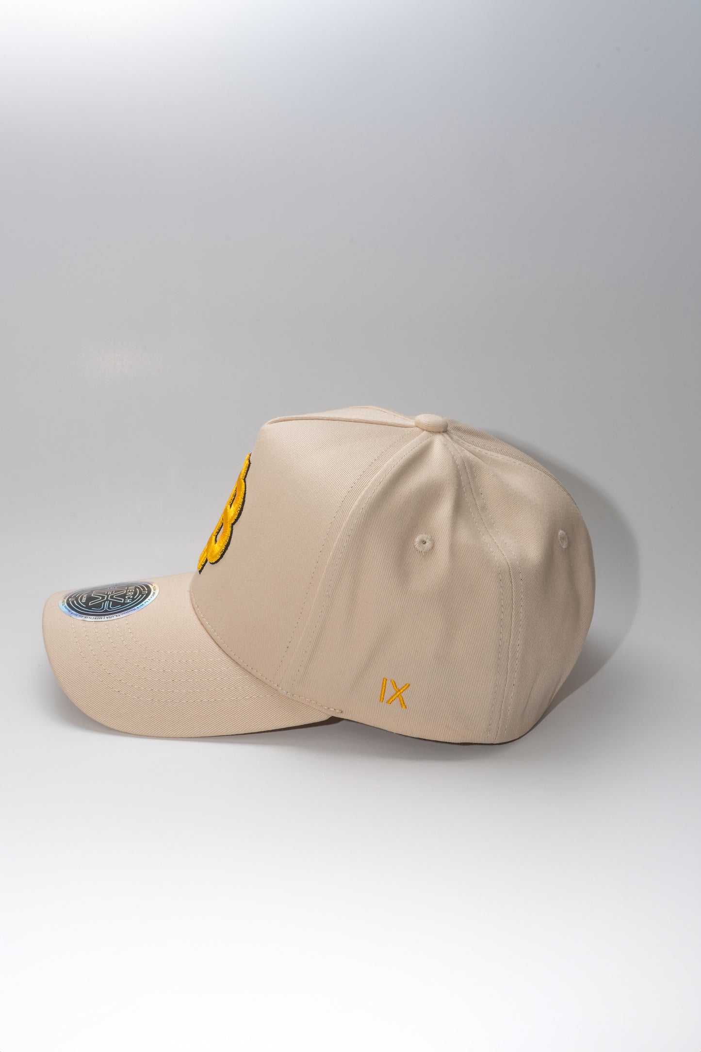 Gold Bitcoin High-Crown Snapback