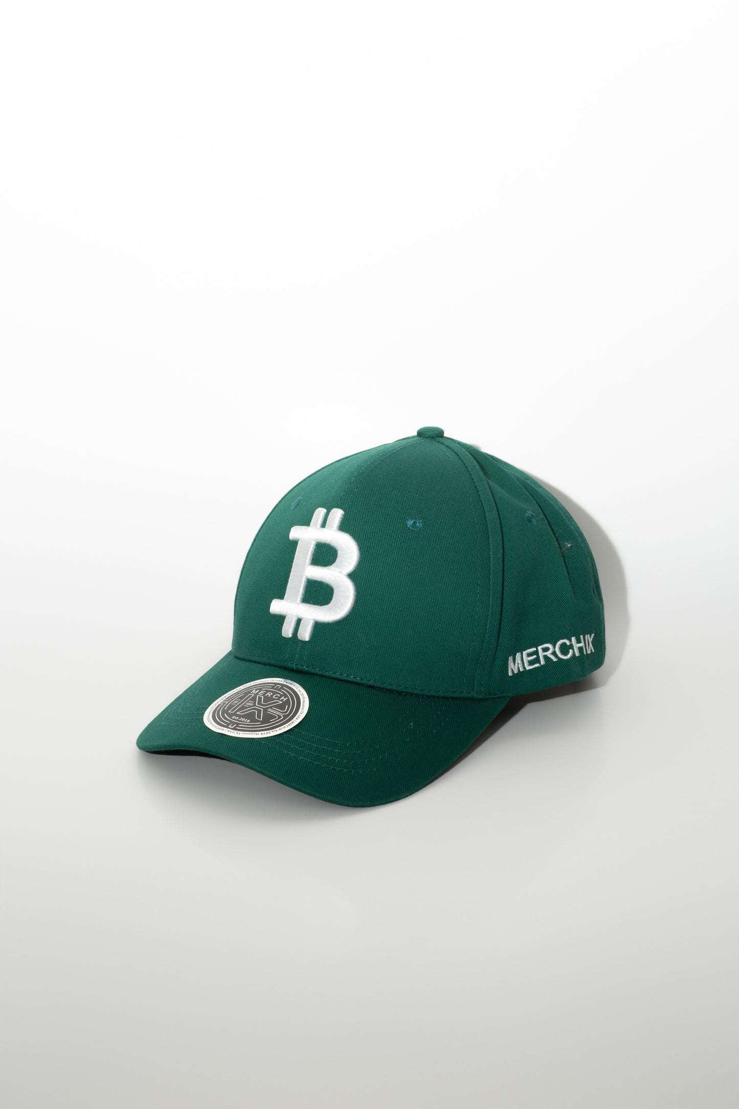 Merch IX Bitcoin Strapback Cap - Evergreen