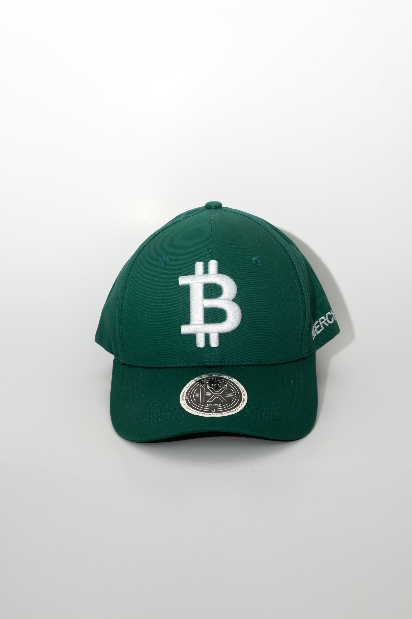 Merch IX Bitcoin Strapback Cap - Evergreen