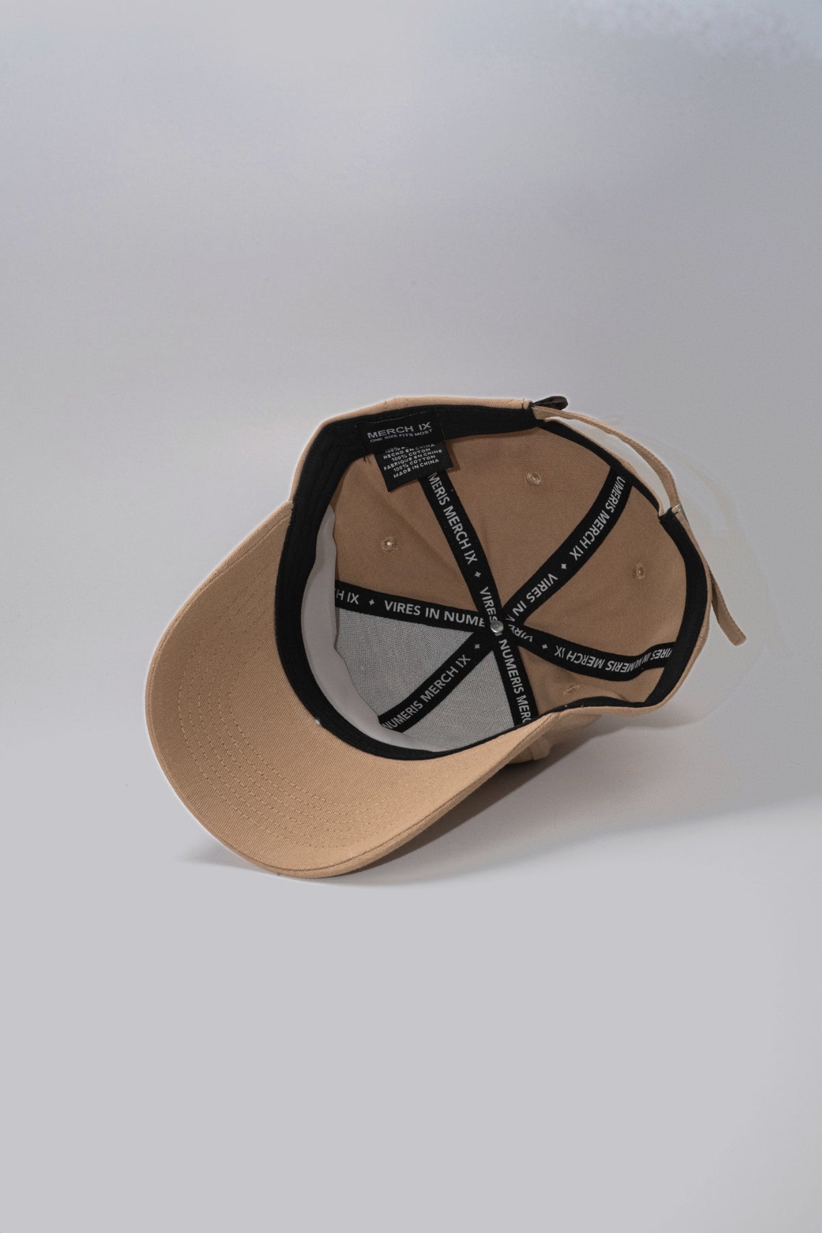 Bitcoin Khaki Structured Cap