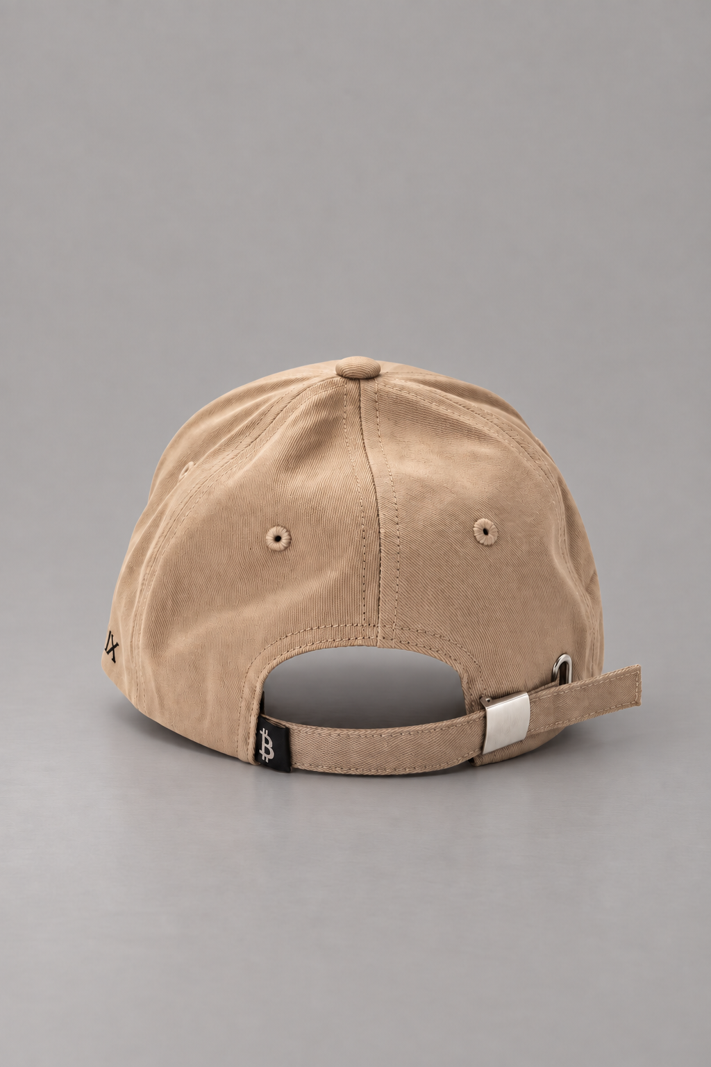 Bitcoin Khaki Structured Cap