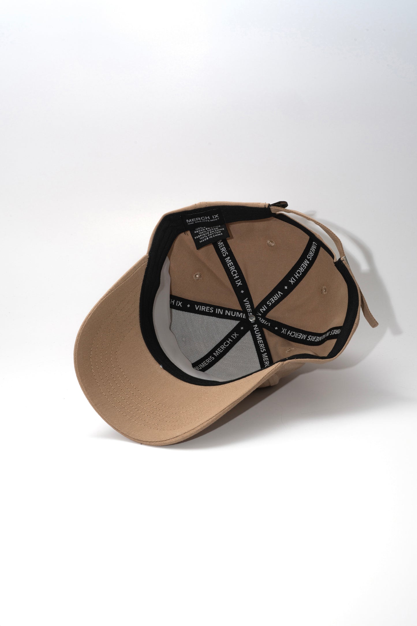 Bitcoin Khaki Structured Cap