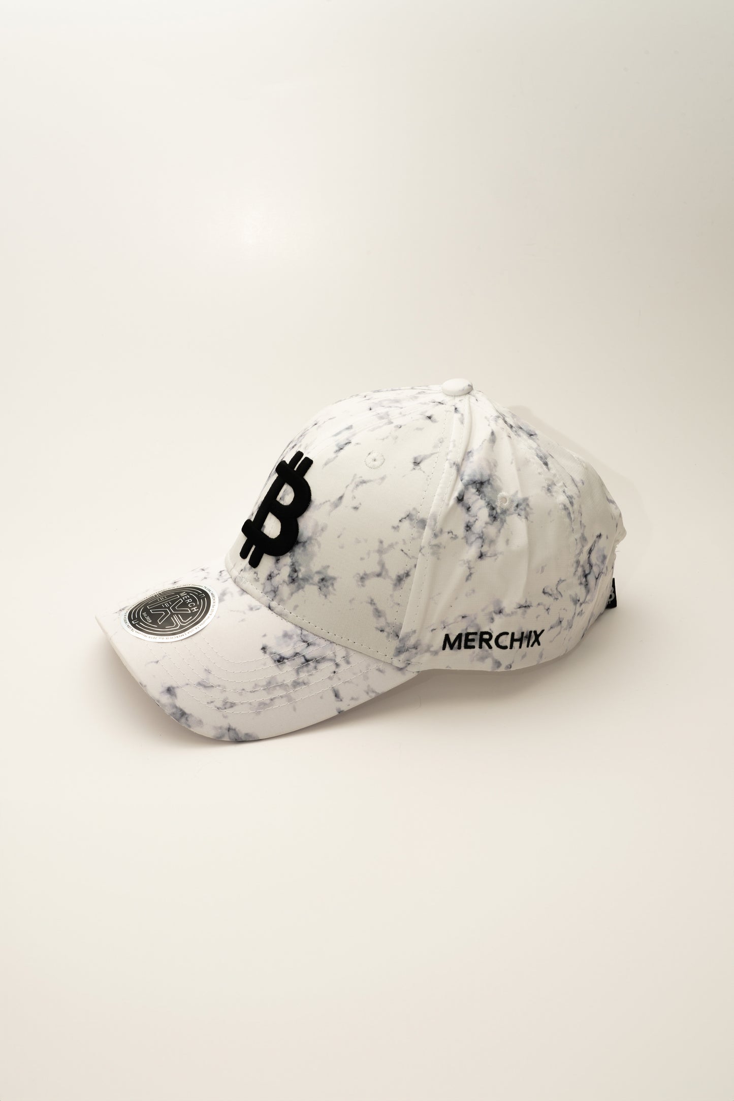 Merch IX Marble Bitcoin Cap - Mid-Profile Fit