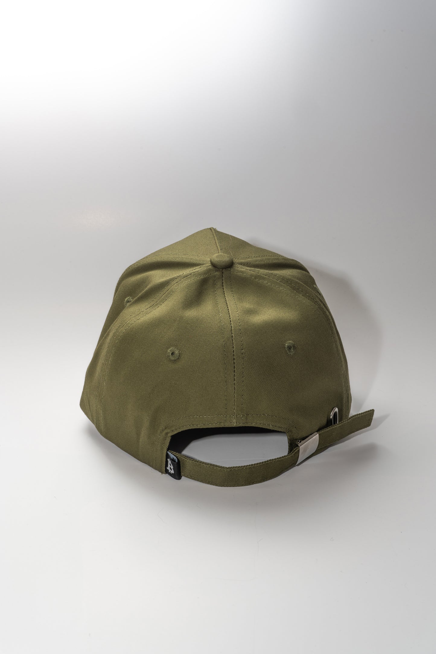 Military Green Bitcoin Hat - High-Crown (Strapback)