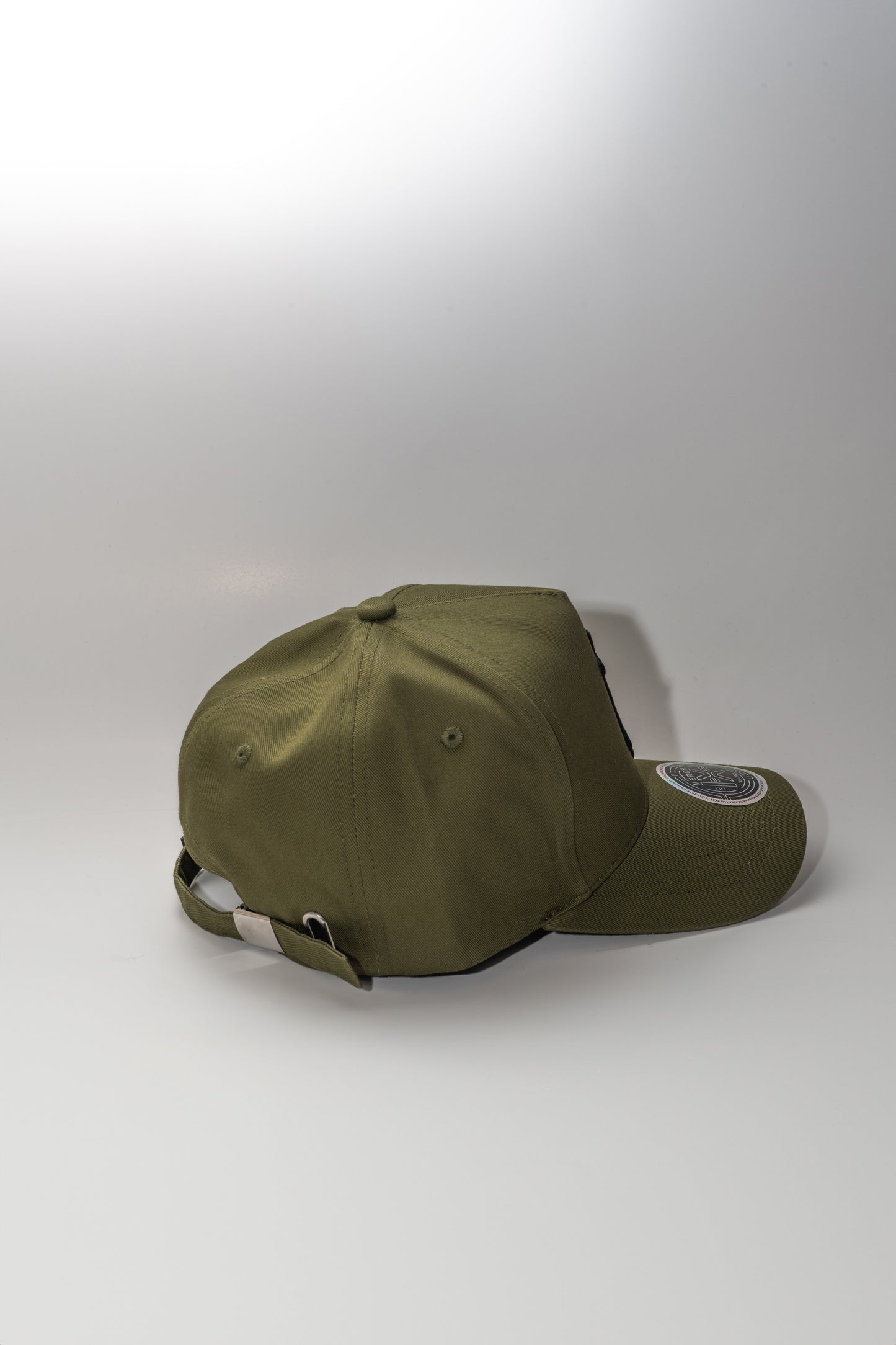 Military Green Bitcoin Hat - High-Crown (Strapback)