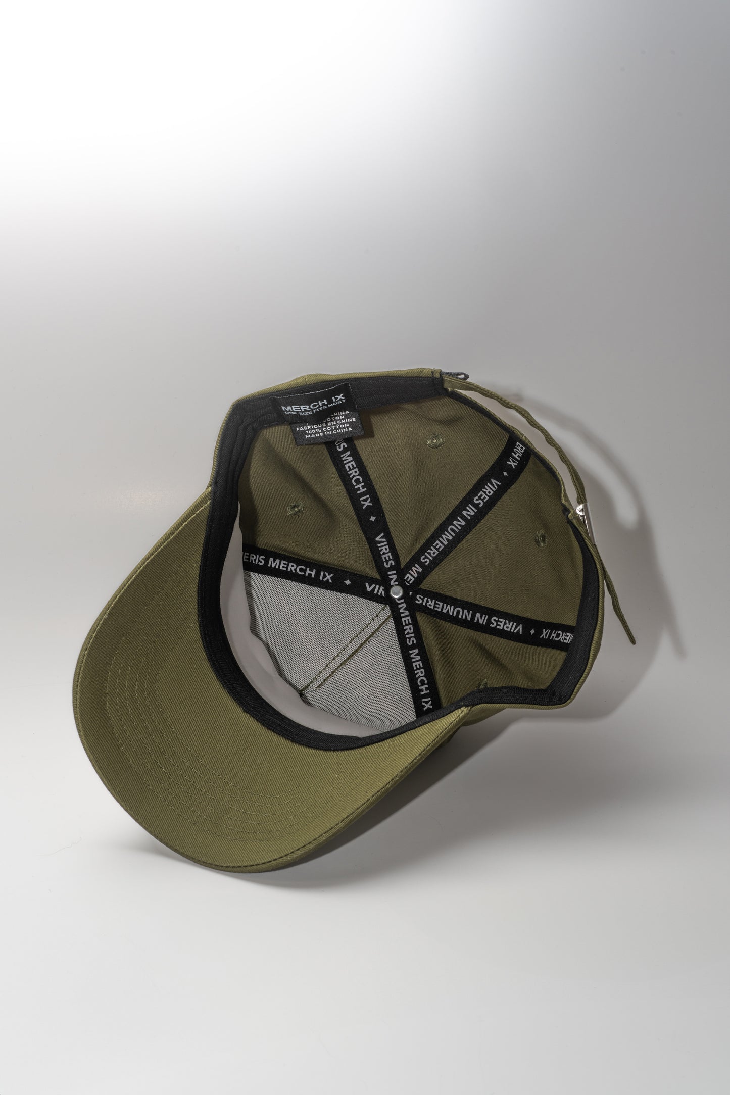 Military Green Bitcoin Hat - High-Crown (Strapback)