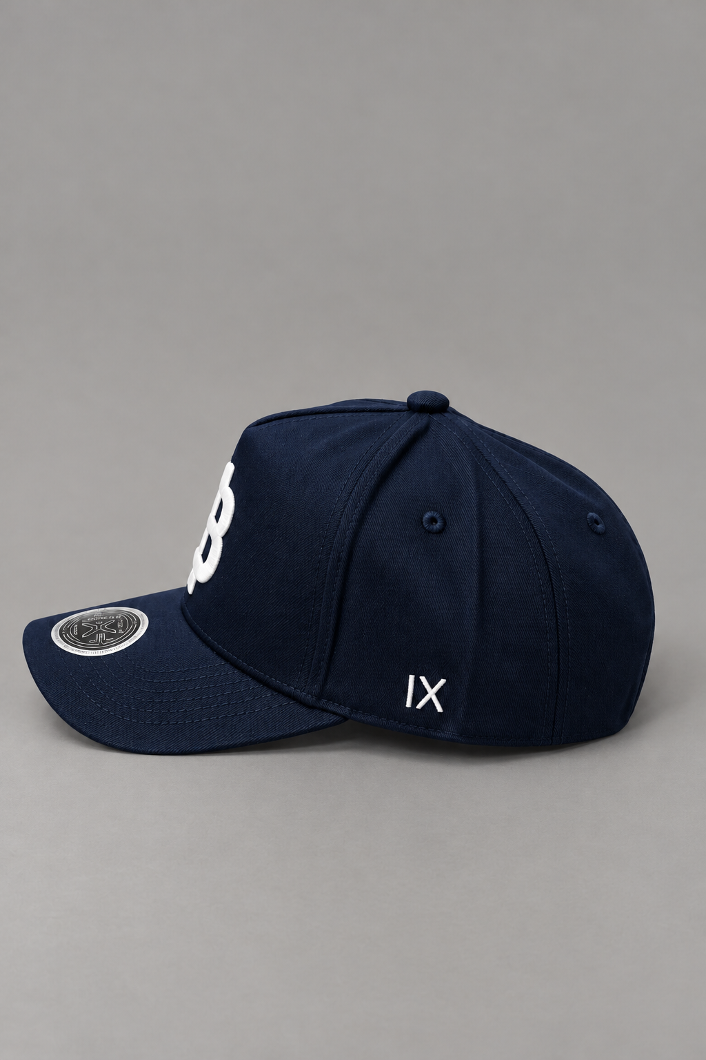 Navy Blue Bitcoin Hat - Snapback