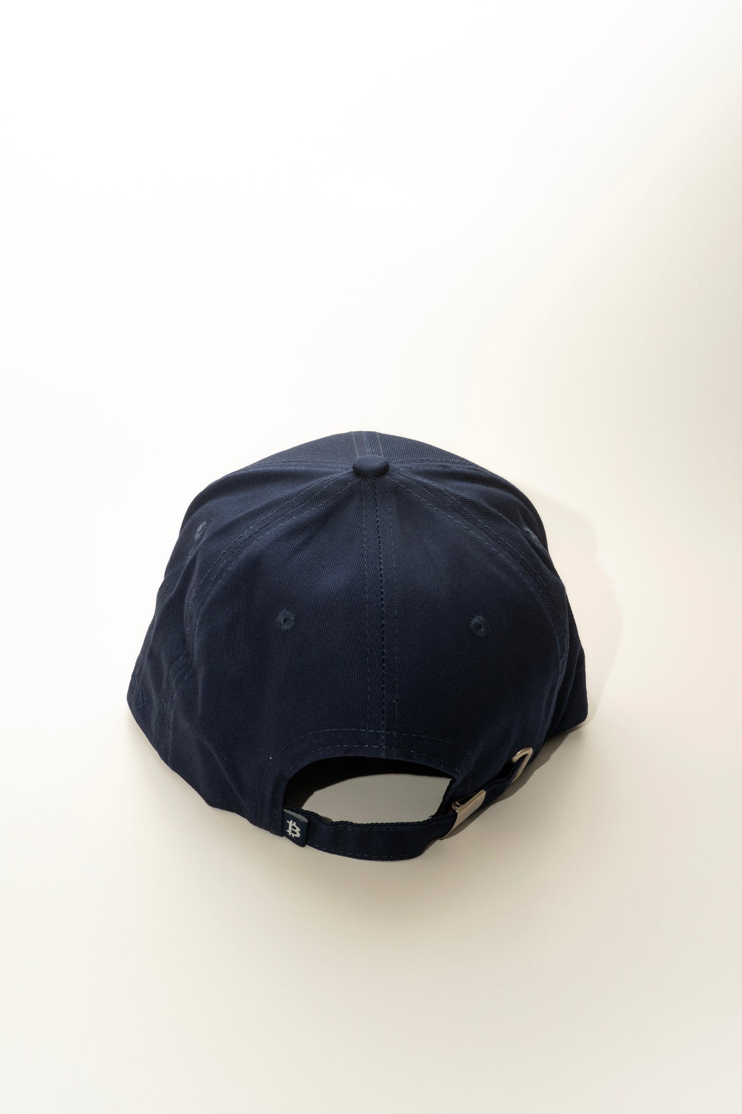 Merch IX Bitcoin Flat-Brim Strapback - Navy