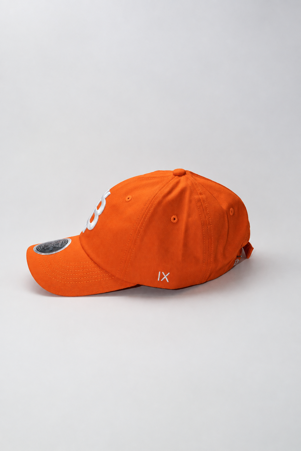 Satoshi Orange Relaxed-Fit Bitcoin Cap
