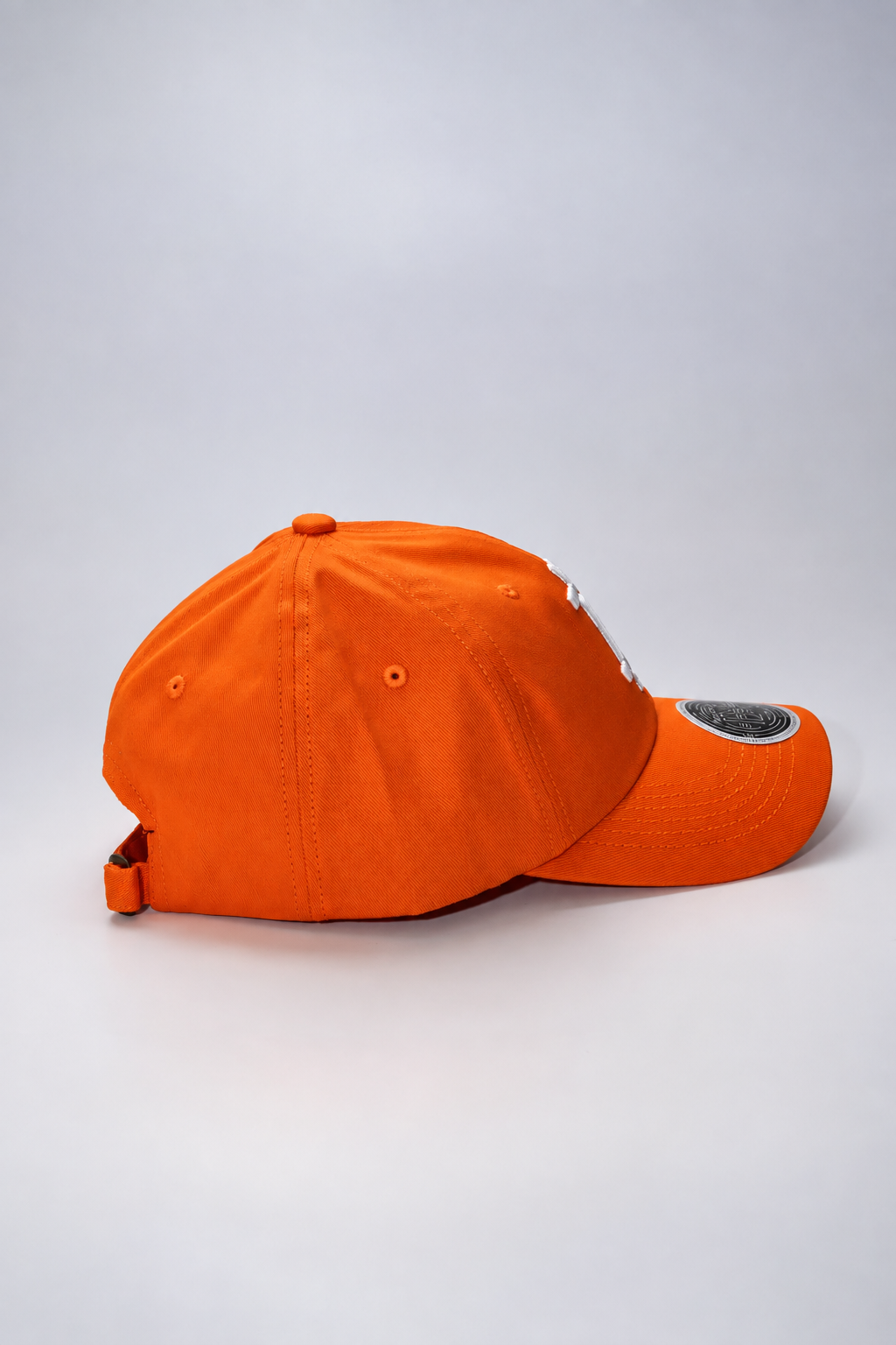 Satoshi Orange Relaxed-Fit Bitcoin Cap