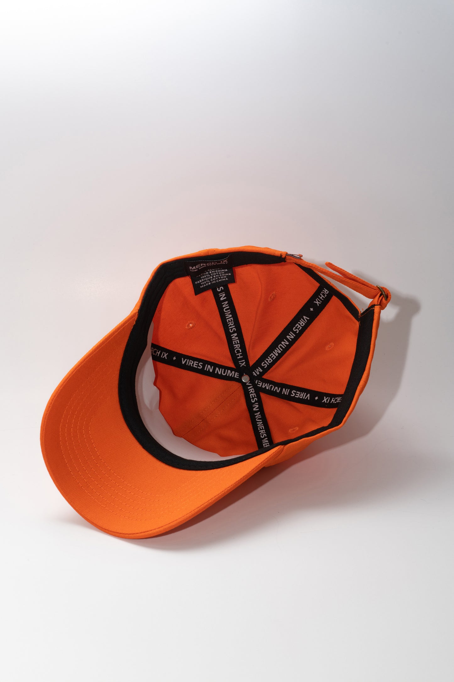 Satoshi Orange Relaxed-Fit Bitcoin Cap