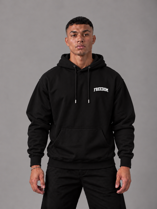 Bitcoin Freedom Shield Hoodie - Black | Merch IX
