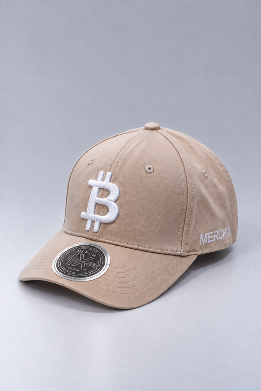 Merch IX Tumbleweed Bitcoin Cap (Mid-Profile Strapback)