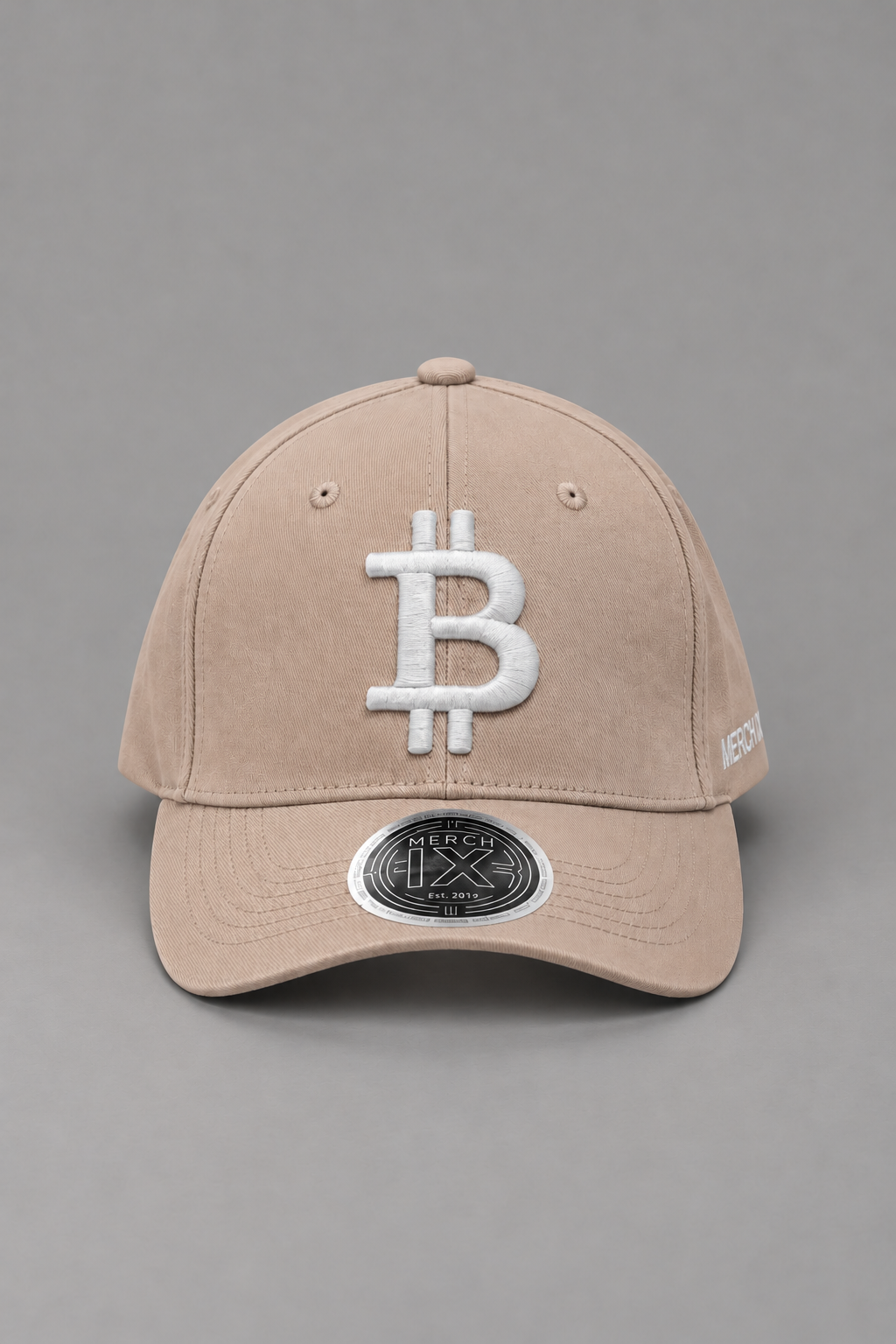 Merch IX Tumbleweed Bitcoin Cap (Mid-Profile Strapback)