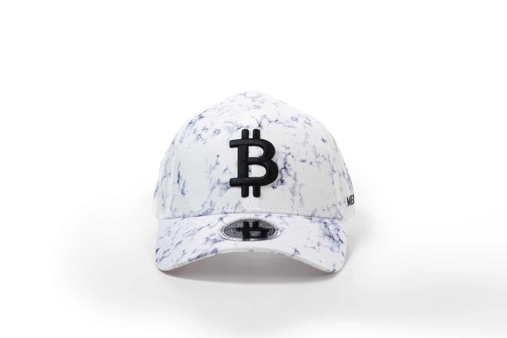 Designer Marble Bitcoin Hat