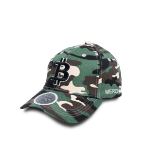 Camouflage Bitcoin Hat