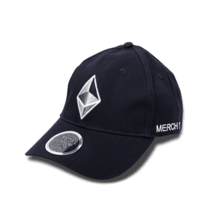 Navy Ethereum Hat Transparent