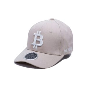 Khaki Bitcoin Hat
