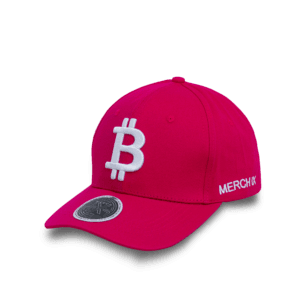 Hot Pink Bitcoin Hat