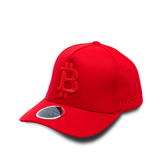 Red Bitcoin Snapback